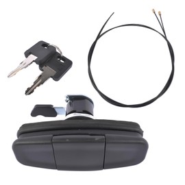 Twist Lock Handle with Keys & Cables Replacement for Leer Truck Cap 100XQ 100XL 100XR Tonneau 700#113436 Vahaha