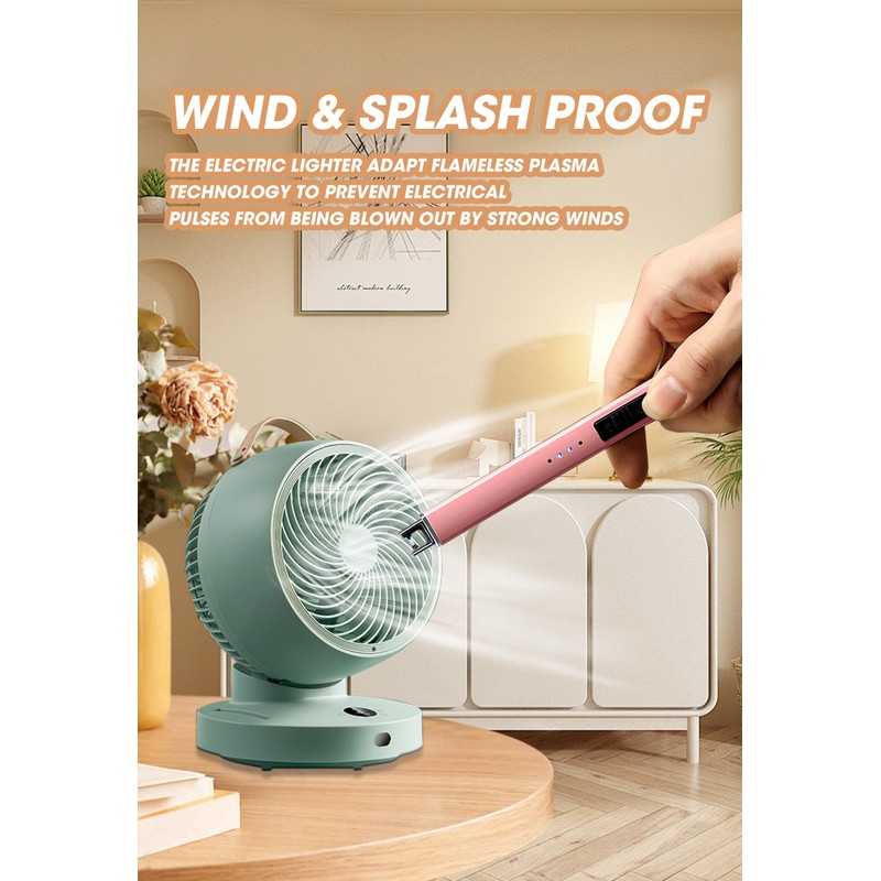 MEIRUBY Lighter Electric Candle Lighter, Birthday for Women Men Mom