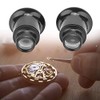 Lupa de Reparación de Relojes, 2 Piezas 20X para Joyas