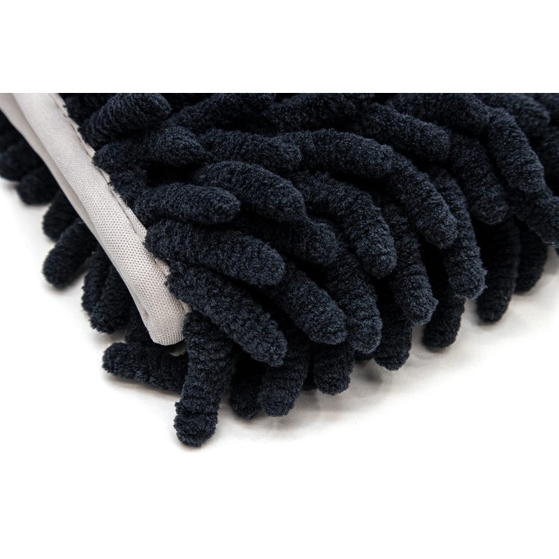 Autofiber Zero Cuff Microfiber Black Wash Mitt - Pack of