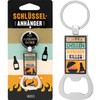 GRUSS & CO Bottle Opener "Grillen, Chillen, Bierchen Killen", multicoloured,