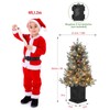 3ft Christmas Tree, Pre-Lit Artificial Christmas Tree with 78 Led