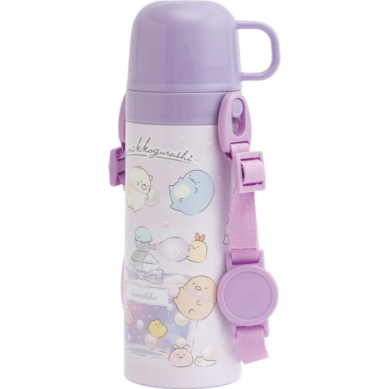 San-X Sumikko Gurashi Compact 2-Way Stainless Steel Bottle KA29601 H220