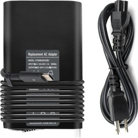 for Dell USB-C 65W AC Adapter, 65W USB C Laptop Charger for Dell Latitude 5420 5520 5320 7420 7430 7400 7370 7390 7275 7285, Inspiron 14 16 2-in-1 7420 7425 7620 7415 7430 5310 Business/Student Laptop