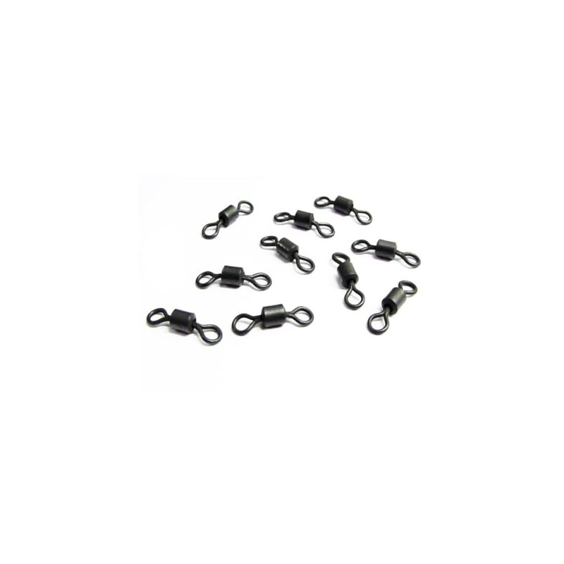 32pc Carp Safety Clips fishing Rig Tube Rolling size 8