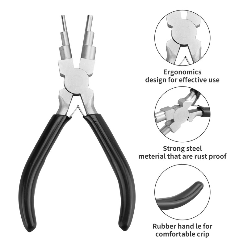 YEUIKERR 8 Pcs Professional Jewelry Making Tools Kit, Micro Jewelry