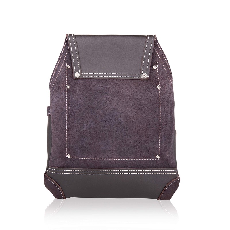 LAUTUS Oil Tanned Leather Tool Pouch Bag | Carpenter, Construction,