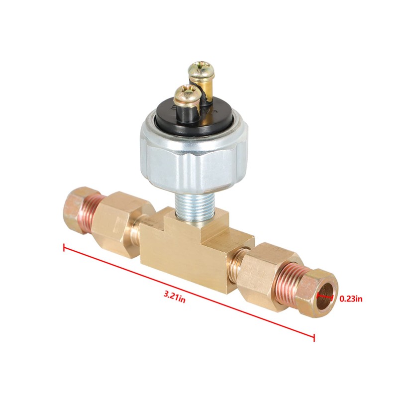 munirater Universal Hydraulic Brake Light Switch in Line Brake Light