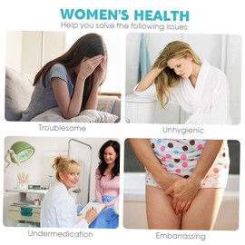 ORFOFE 20pcs Private Area Gel Applicators Push Tubes for Women's Intimate Care