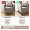 sourcing map 2Pcs 76cm Non-Slip Furniture Rail Pads for Hardwood