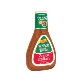 Ken's Steak House Zesty Italian Salad Dressing 16 Fl Oz (Pack of 6)