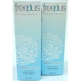 Kanebo Free Plus Moist Care Emulsion 1, 3.4 fl oz (100 ml), Set of 2