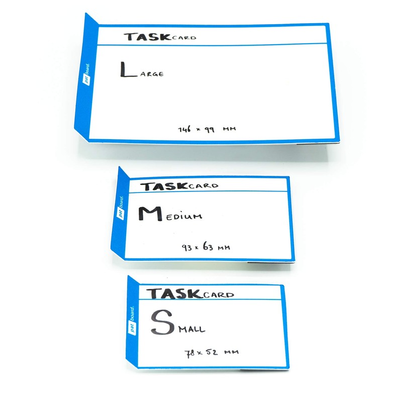 PATboard Scrum Board and Kanban Board Task Cards - L