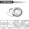 Motoforti Universal Flat Washer, 19mm ID 34mm OD 3mm Thickness,
