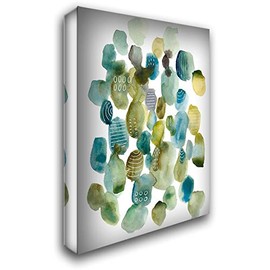 ArtDirect Zarris, Chariklia 19x24 Gallery Wrapped Canvas Museum Art Titled: Skip Hop II