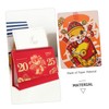 Operitacx 2025 Hot Stamping Hollow Desk Calendar Desk Calendars Advent