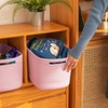 OIAHOMY 4 Pack Storage Baskets for Organizing, Cube Storage Bins