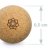 2 x Harmony Ball Cork Massage Ball - Skin-Friendly and