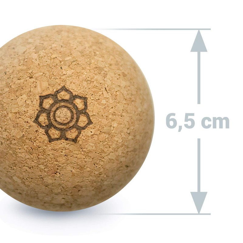 2 x Harmony Ball Cork Massage Ball - Skin-Friendly and