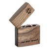 Wislist Curved Slim Ring Box for Proposal - Wood Engagement