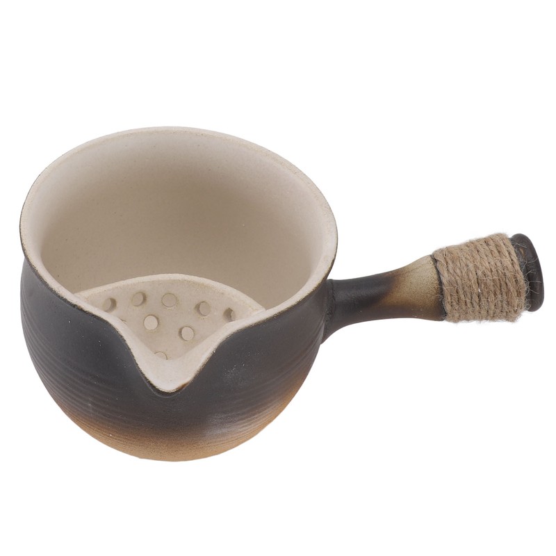Chinese Ceramic Tea Pot Portable Versatile Large Capacity Side Handle