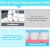 modacraft 120Pcs Interdental Brush 6 Sizes Braces Brush Toothpicks with