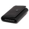 Coach Key Case Outlet Men's Women's F73992 QBBK Black [Parallel