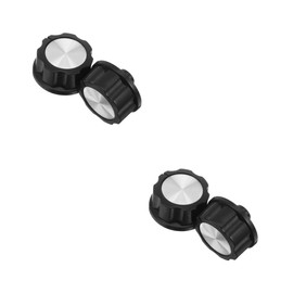 TEHAUX 2sets 2pcs Air Fryer Control Button Electric Oven Knob Convenient BBQ Off Timer Knobs for Effortless Cooking Seamless User Experience 2pcs*2
