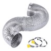Steelsoft Heavy Duty 4"Flexible Dryer Vent Exhaust Duct Hose 12