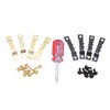 600PCS Sawtooth Picture Hangers Double Hole Sawtooh Frame Hanging Hooks
