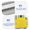 MERRYHAPY Din Rail Connector Terminal Din Block Kit Ground Block