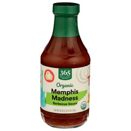 365 by Whole Foods Market, Organic Memphis Madness Barbecue Sauce, 18 Oz