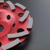 Create idea Diamond Cup Wheel for Concrete 125x22.23mm 14 Holes