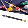 Billiards Club Bag 3/4 Billiards Pool Bag Black PU Leather