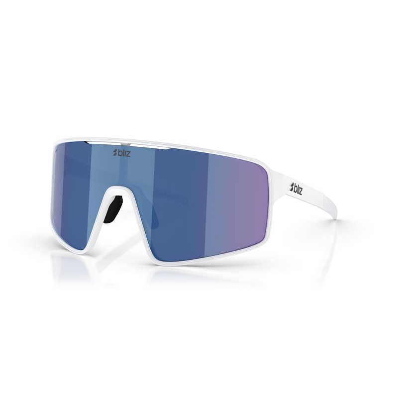 Bliz P001 Sunglasses 2025 Matte White/Blue