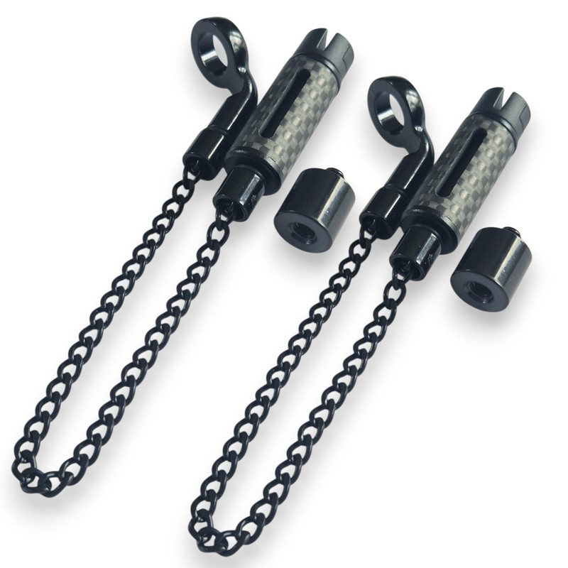 TJR Tackle 2 x Carbon Mag Pro Bite Indicators Bobbins