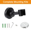 Shower Head Holder All Metal Handheld Shower Wand Bracket Adjustable