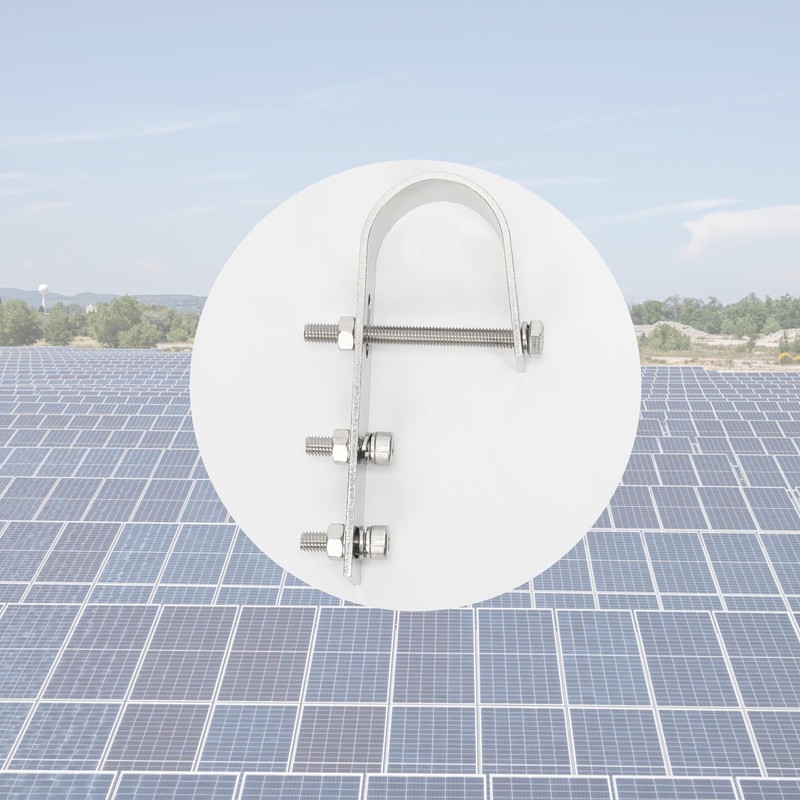 FLYAMAPIRIT Solar Panel Holder Hook Stainless Steel Power Station Brackets