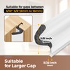 Weather Stripping Door Seal, 40 FT Kerf Foam Strip for