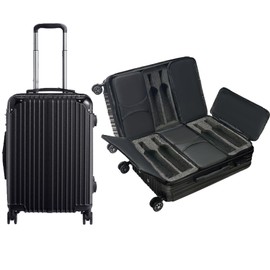 Wine Bottle Suitcase | Holds 12 Standard 750 ML Size Bottles | Universal Airplane Luggage Case, TSA Approved Wheeled Bag For Professionals and Consumers, Gift For Wine Lovers & Connoisseurs