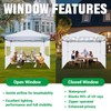 Acepic Instant Canopy SunWall for 10x10 Pop Up Canopy Frame