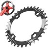 Lebycle 34T Mountain Bike Chain Wheel Rustproof Aluminum Alloy Positive