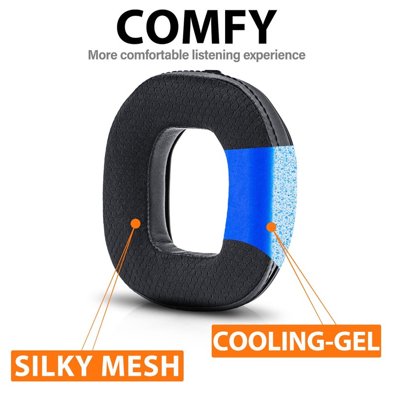 A40 TR Earpads - Cooling Gel Replacement Ear Cushions Compatible