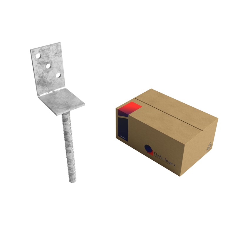 GeZu Impex® U-Post Support 101 mm U-Shape with Stone Pin