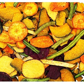 Smarty Stop Mixed Veggie Chips, Assorted Dried Salted Vegetable Snacks (3 Pound (Pack of 1))