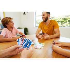 Juego de Cartas Mattel UNO Original con Comodines Personalizables, para Niños de 7 Años en Adelante