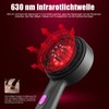 Scalp Massage Brush Electric Head Massager with Red Light Serum