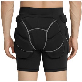 Actleis L-sp24024 Men's Half Short Hip Protector Ass Pad Hip Guard for Skiing Snowboarding Protection