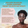 Safe Sea Zinc Oxide Sunscreen SPF50 | Clear Mineral Face