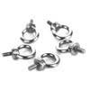 Eowpower 5 Pieces M6 Male Thread Machinery Shoulder Lifting Ring